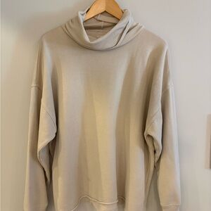 Aerie Soft Cream Knit Top